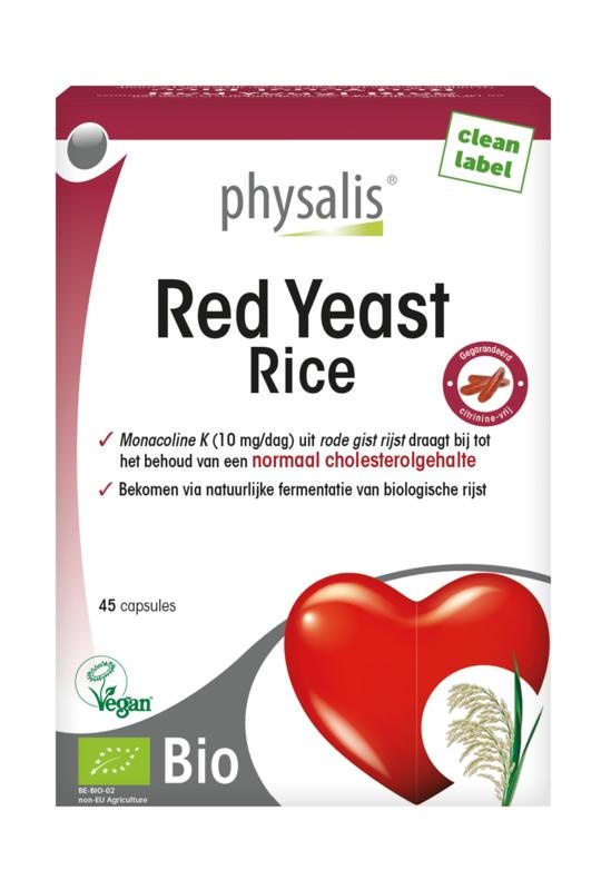 Physalis Red yeast rice bio (45 capsules)