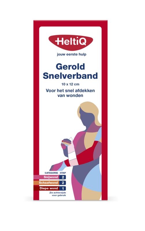 Heltiq Heltiq Snelverband gerold nr.3 10 x 12 (1 st)