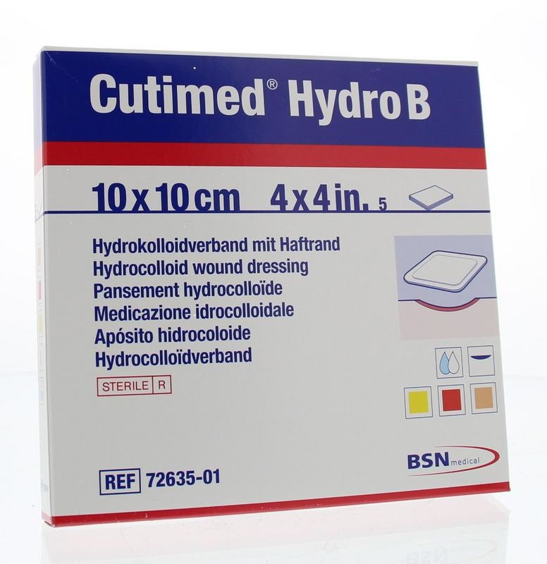 Cutimed Cutimed Hydro B 10 x 10cm (5 st)