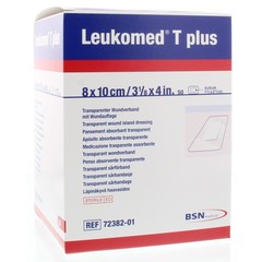 Leukomed T plus 8.0 x 10cm (50 st)