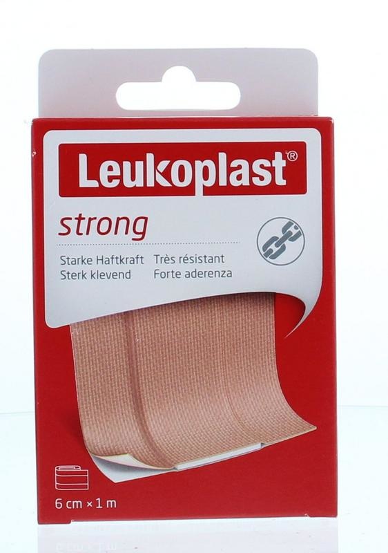 Leukoplast Leukoplast Pleister strong 1m x 6cm (1 st)