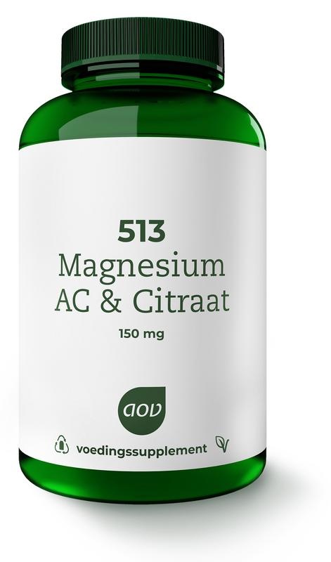 AOV AOV 513 Magnesium AC & citraat 150mg (180 tab)