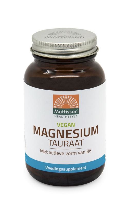 Mattisson Mattisson Magnesium tauraat vegan (60 vega caps)