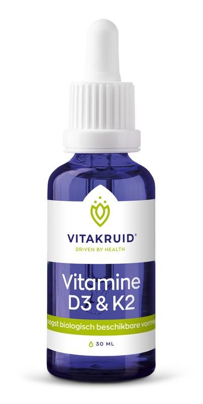 Vitakruid Vitakruid Vitamine D3 & K2 (30 ml)