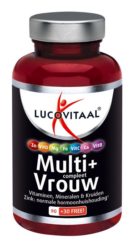 Lucovitaal Lucovitaal Multi+ compleet vrouw (120 tab)