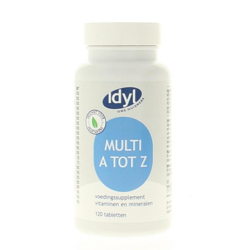 Idyl Idyl Multi A tot Z (120 tab)