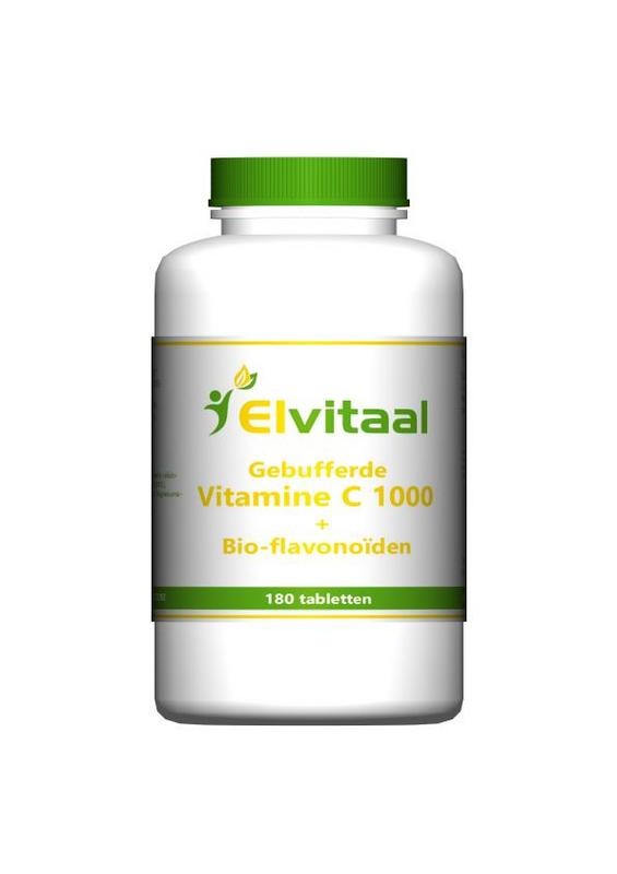 Elvitaal Elvitaal/elvitum Gebufferde vitamine C 1000mg (180 tab)