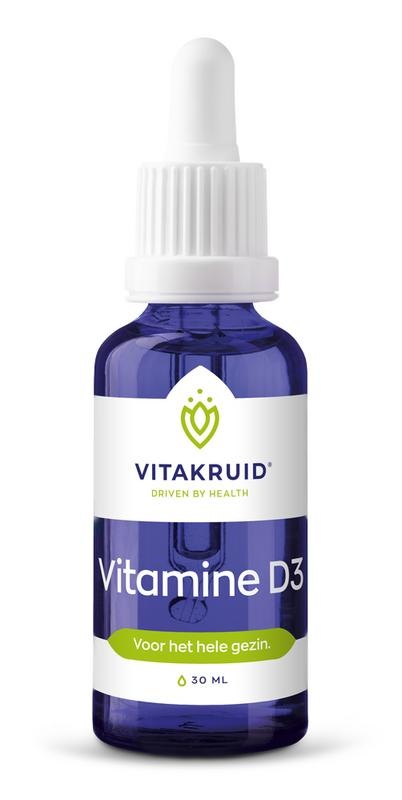 Vitakruid Vitakruid Vitamine D3 druppels (30 ml)
