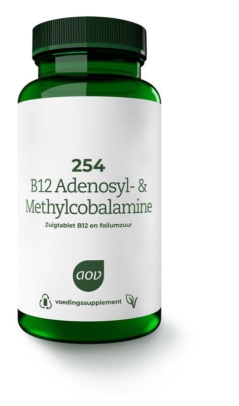 AOV AOV 254 B12 Adenosyl & methylcobalamine (120 Zuigtab)