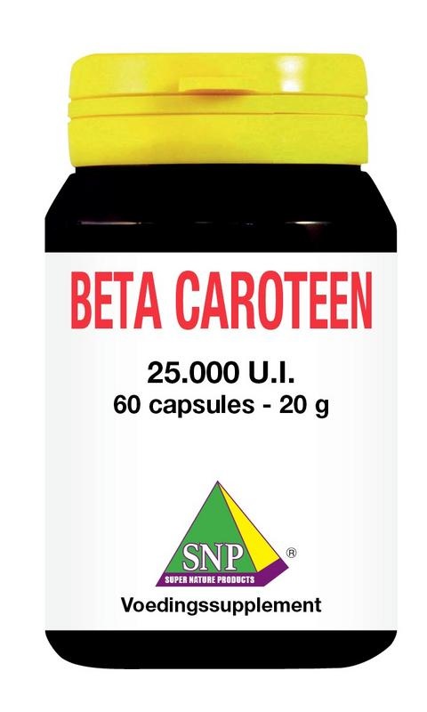 SNP SNP Beta caroteen 25000IU (60 caps)