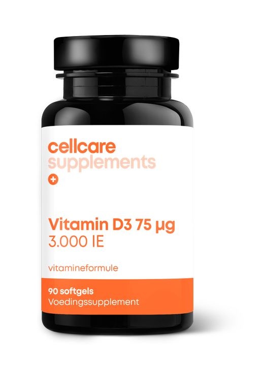 Cellcare Cellcare Vitamine D3 75mcg 3000IE (90 Softgels)