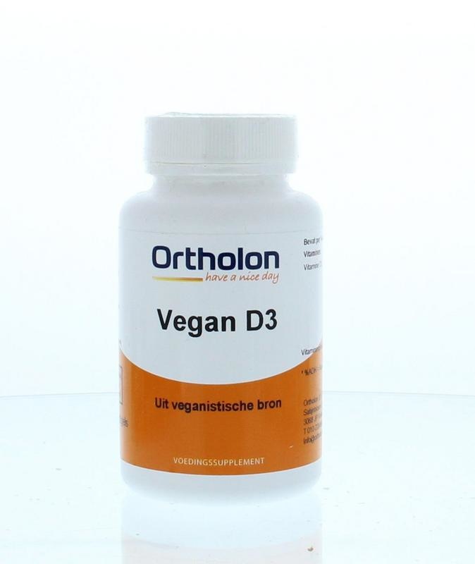 Ortholon Vegan D3 (180 softgels)