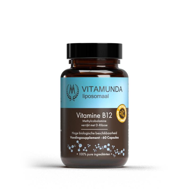 Vitamunda Vitamunda Liposomale vitamine B12 (60 caps)