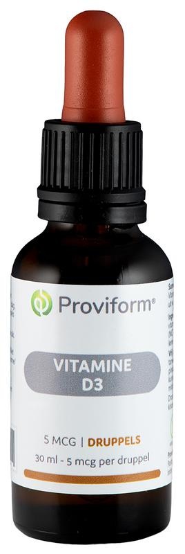 Proviform Proviform Vitamine D3 5mcg druppels (30 ml)