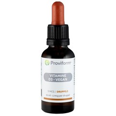 Proviform Vitamine D3 5mcg vegan druppels (30 ml)