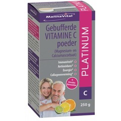 Mannavital Gebufferde vitamine C platinum (250 gr)