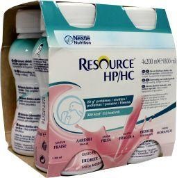 Resource Resource HP/HC aardbei 200ml (4 st)
