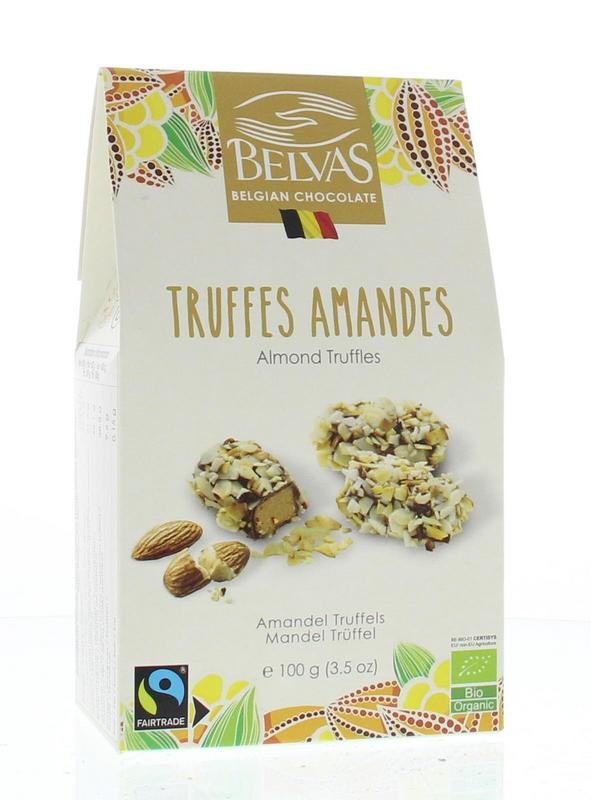 Belvas Belvas Truffels amandel bio (100 gr)