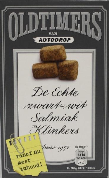 Autodrop Autodrop Oldtimers salmiak klinkers (235 gr)