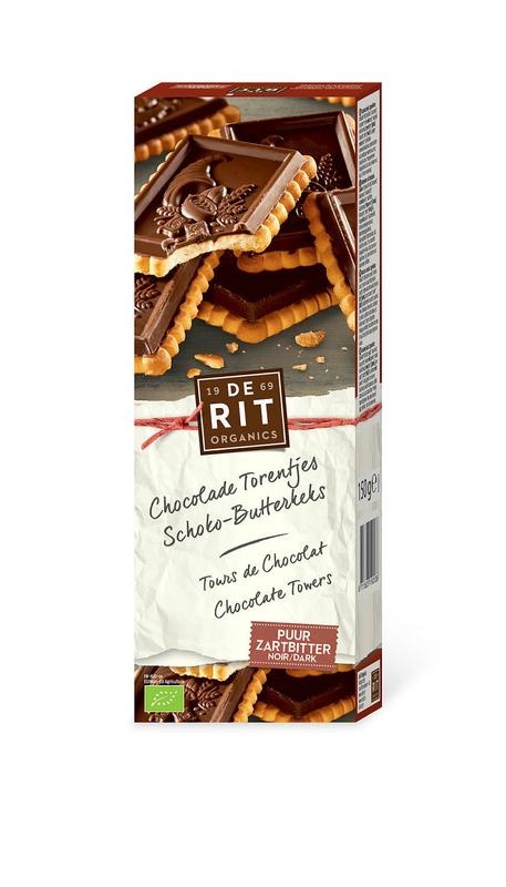De Rit De Rit Chocolade torentje bio (150 gr)