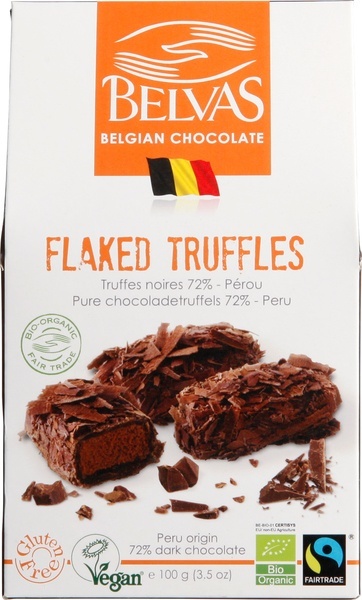 Belvas Belvas Flaked truffels bio (100 gr)