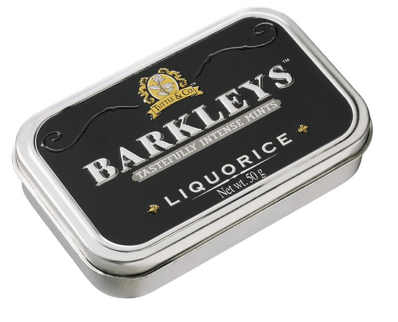 Barkleys Barkleys Classic mints liquorice (50 gr)