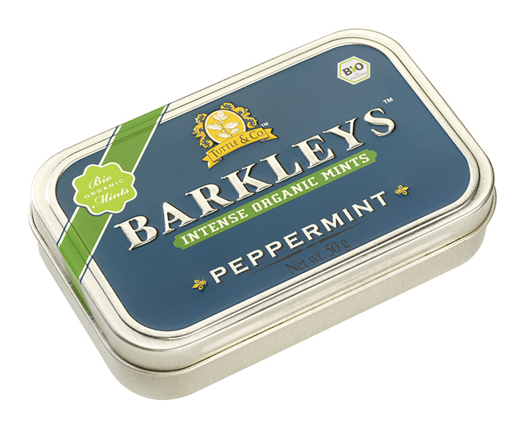 Barkleys Barkleys Organic mints pepppermint bio (50 gr)