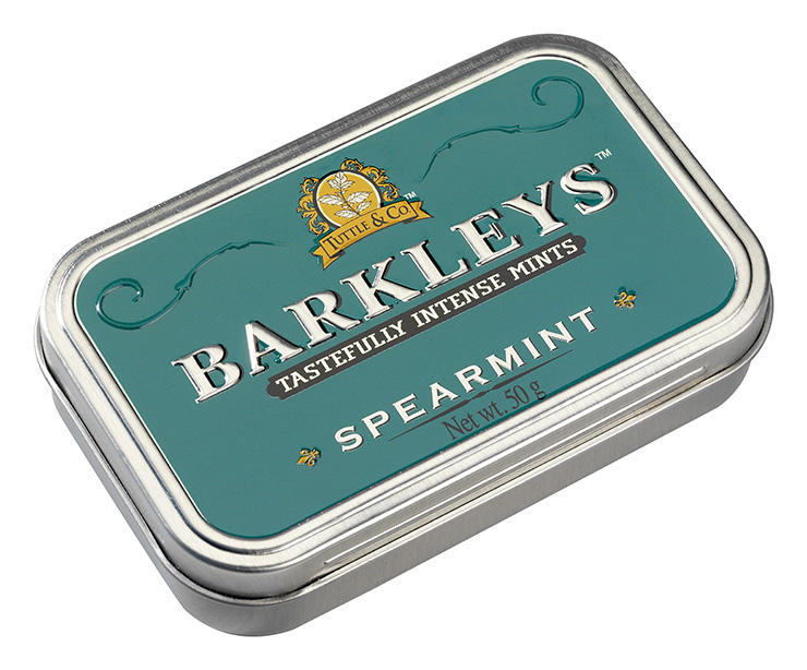 Barkleys Barkleys Classic mints spearmint (50 gr)