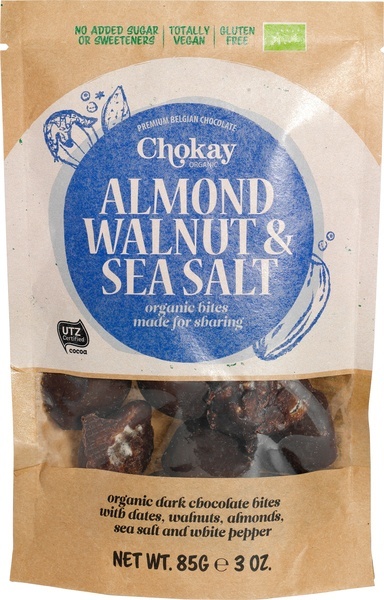 Chokay Walnoot amandel zeezout bio (85 gram)