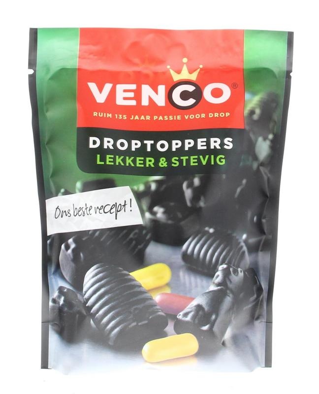 Venco Droptoppers lekker & stevig (210 gram)
