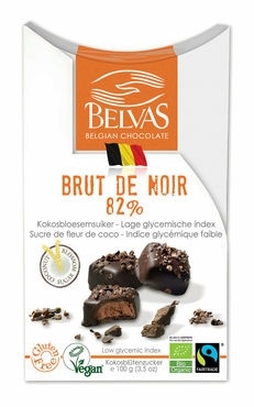 Belvas Belvas Brut de noir 82% bio (100 gr)