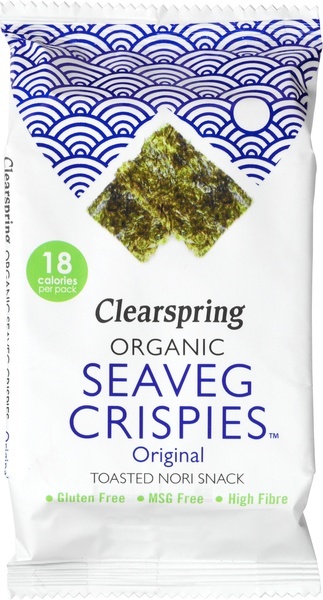 Clearspring Seaveg crispies original bio (4 gram)