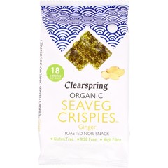 Clearspring Seaveg crispies ginger bio (4 gr)