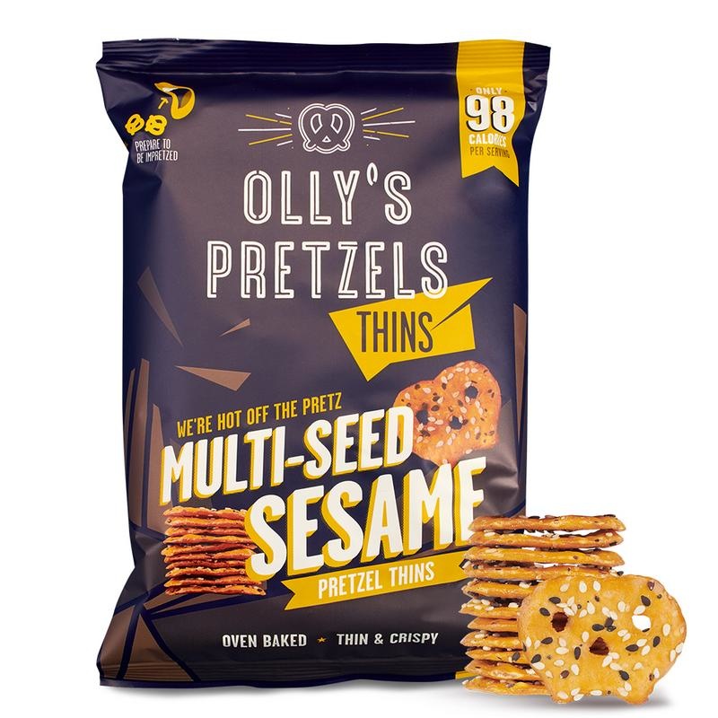 Olly's Olly's Pretzels sesame (140 gr)