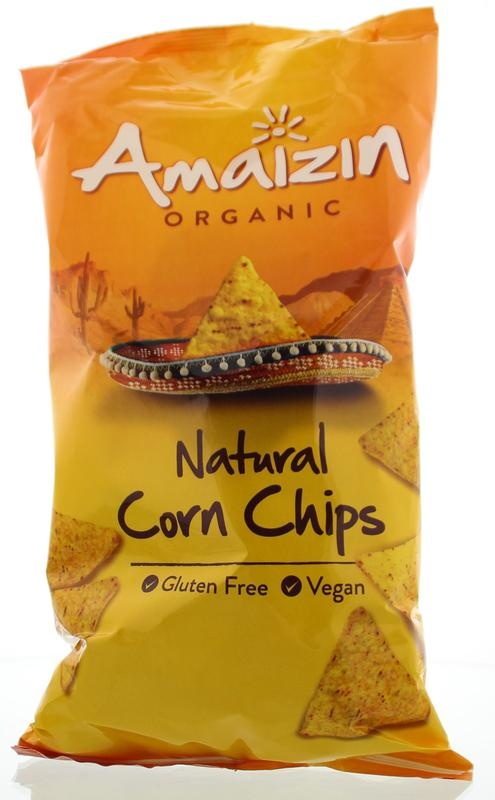 Amaizin Amaizin Corn chips natural bio (250 gr)