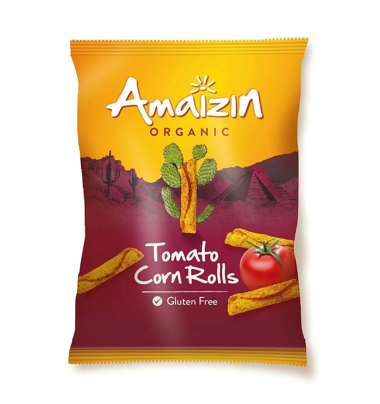 Amaizin Amaizin Corn rolls tomaat bio (100 gr)