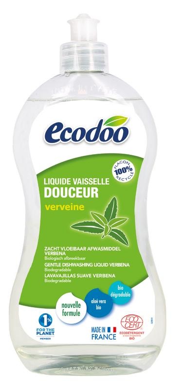 Ecodoo Ecodoo Afwasmiddel vloeibaar zacht verbena bio (500 ml)