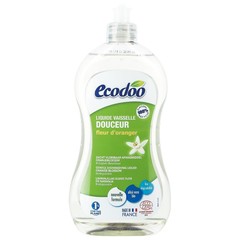 Ecodoo Afwasmiddel vloeibaar zacht oranjebloesem bio (500 ml)