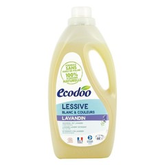 Ecodoo Wasmiddel vloeibaar lavendel bio (2 ltr)