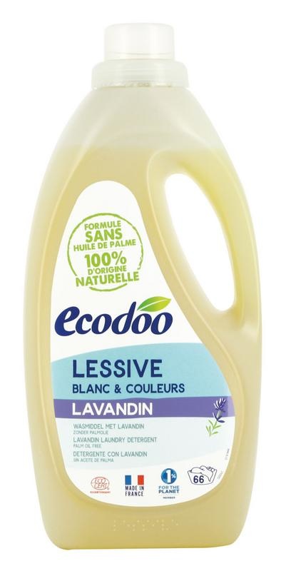 Ecodoo Wasmiddel vloeibaar lavendel bio (2 ltr)