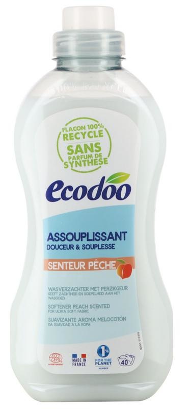 Ecodoo Ecodoo Wasverzachter perzik bio (1 ltr)