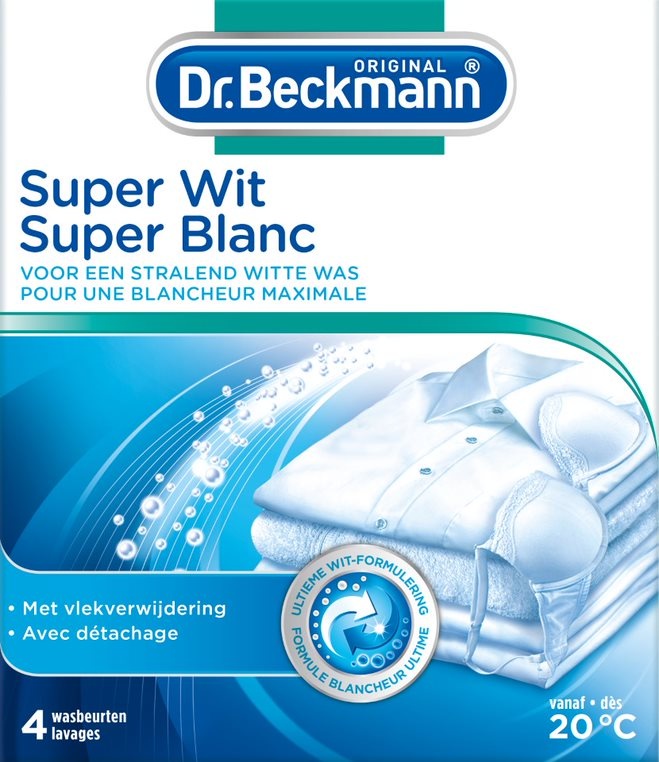 Beckmann Beckmann Super wit 40 gr (4 st)