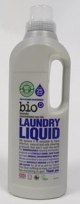 Bio-D Bio-D Wasmiddel vloeibaar lavendel (1 ltr)