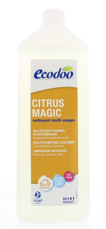 Ecodoo Ecodoo Schoonmaakmiddel citrus navul bio (1 ltr)