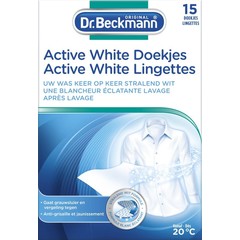 Beckmann Doekjes active white (15 stuks)