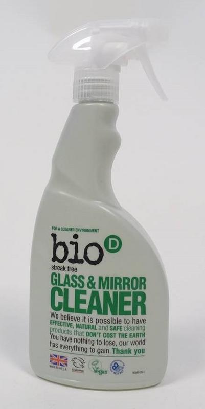 Bio-D Bio-D Glas & spiegelreiniger (500 ml)