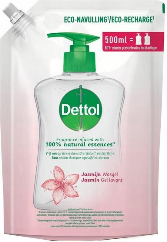 Dettol Dettol Wasgel jasmijn navul (500 ml)