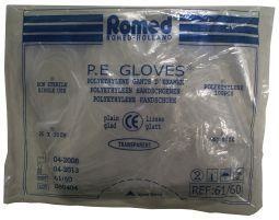 Romed Romed Polyester handschoen glad dik (100 st)