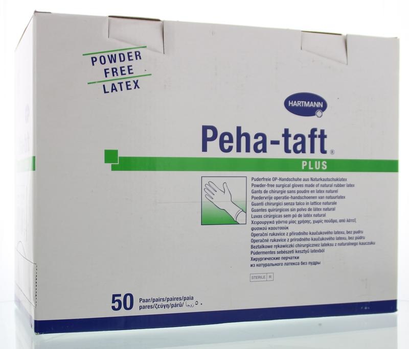 Hartmann Hartmann Peha taft plus onderzoekhandschoen pvr maat 5.5 (100 st)