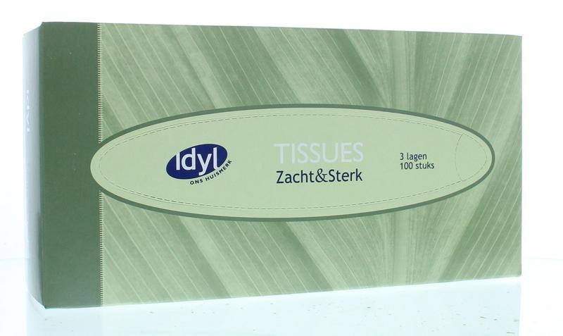 Idyl Idyl Tissuebox 3-laags zacht & sterk (100 st)